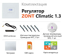 ZONT Climatic 1.3 Погодозависимый автоматический GSM / Wi-Fi регулятор (1 ГВС + 3 прямых/смесительных) с доставкой в Пензу